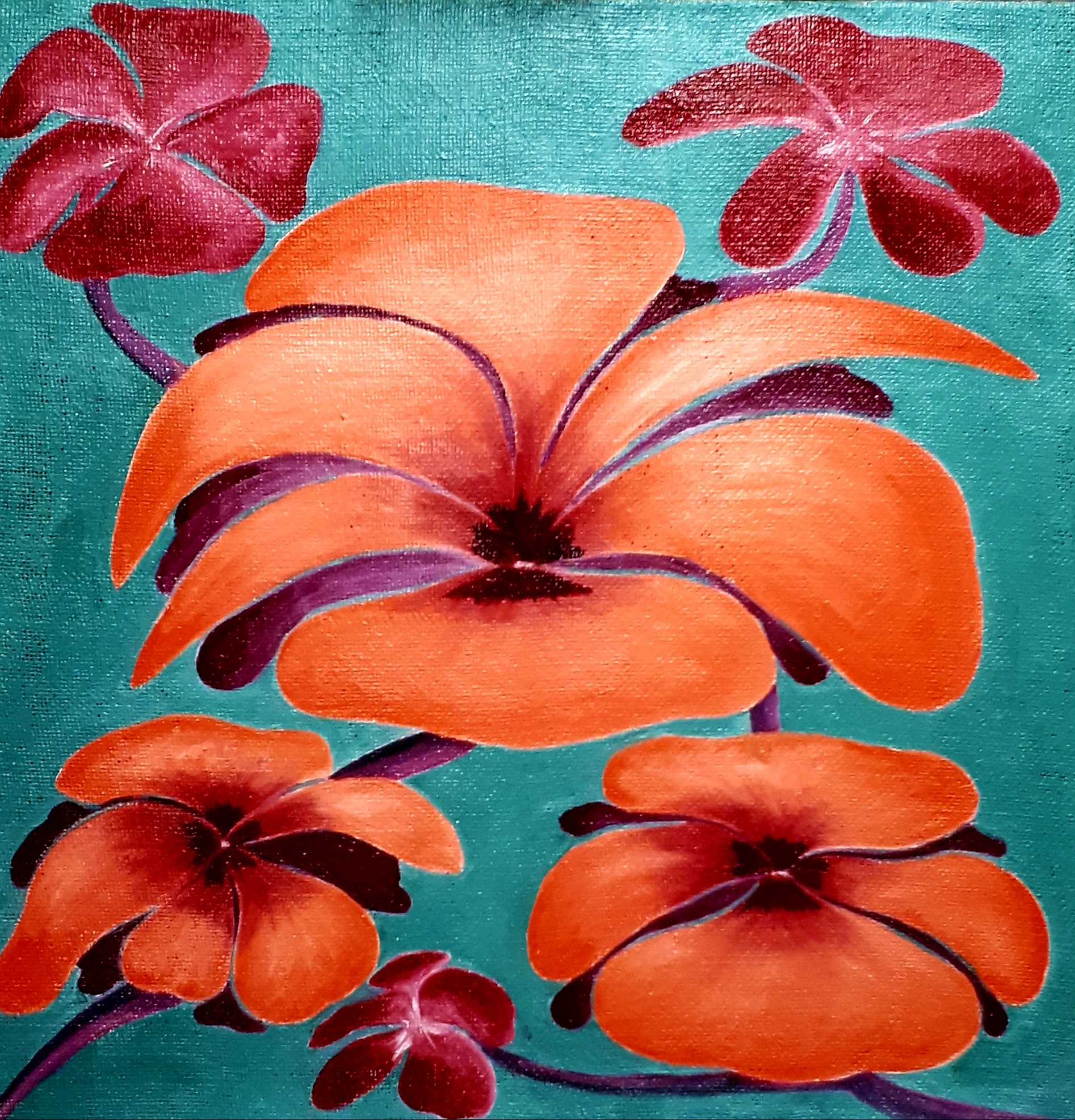 Flowers - Red series n. 3/2021
