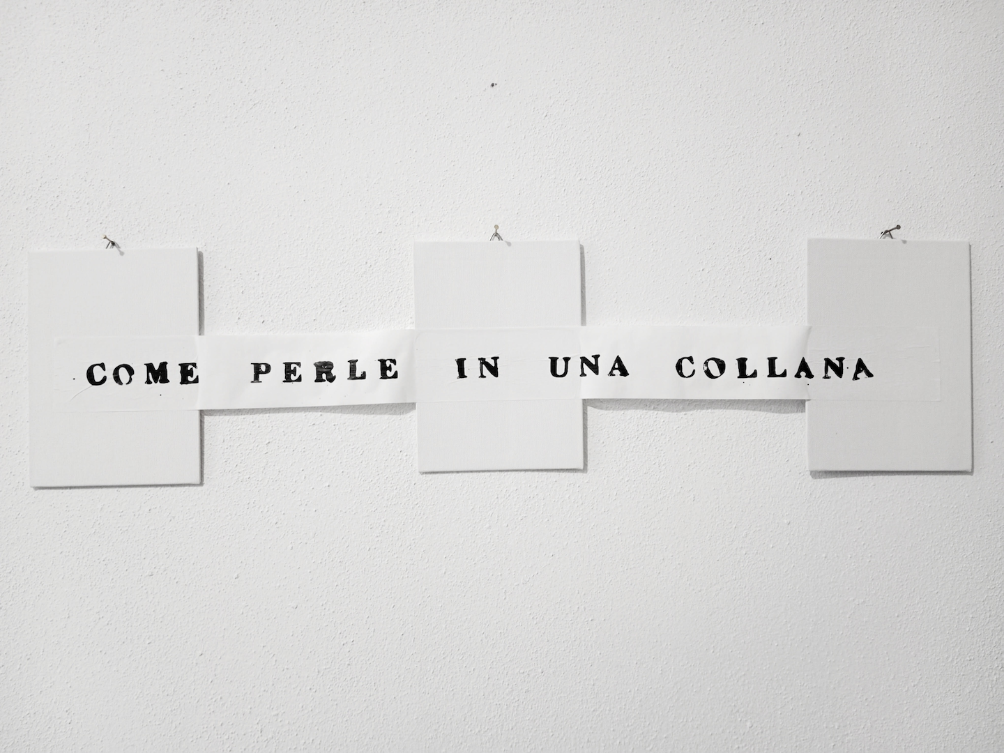 Come perle di una collana, 2023